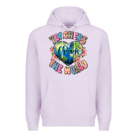 Lilac teachers change the world Premium Hoodie - JahusDesignShop