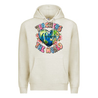 Oatmeal Heather teachers change the world Premium Hoodie - JahusDesignShop