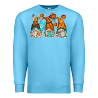 Ocean Blue basketball gnomes Premium Sweatshirt - Zillion Design Studio