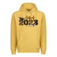 Antique Gold class of 2023 Premium Hoodie - AdoDesignShop