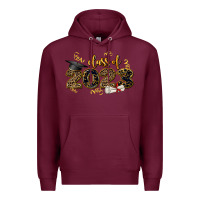 Burgundy class of 2023 Premium Hoodie - AdoDesignShop