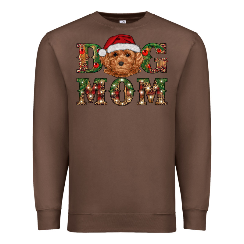 Christmas Toy Poodle Dog Mom Premium Sweatshirt by RanaPortraitStore | Teevron