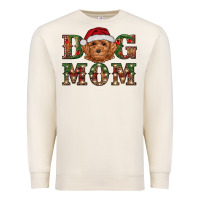 Sandshell Christmas Toy Poodle Dog Mom Premium Sweatshirt - RanaPortraitStore