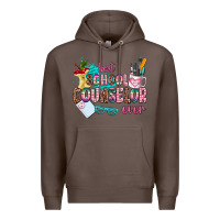Coffee best school counselor ever Premium Hoodie - AdoDesignShop