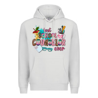 Dove Grey best school counselor ever Premium Hoodie - AdoDesignShop