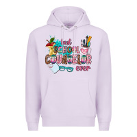 Lilac best school counselor ever Premium Hoodie - AdoDesignShop