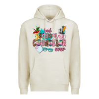 Oatmeal Heather best school counselor ever Premium Hoodie - AdoDesignShop
