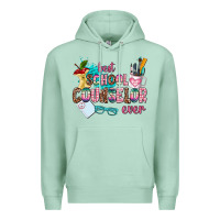 Seafoam best school counselor ever Premium Hoodie - AdoDesignShop