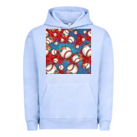 Pigment Grape Ice baseball paisley and jean pattern, baseball seamless pattern Urban Hoodie - JahusDesignShop