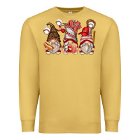 Antique Gold baseball gnomes Premium Sweatshirt - Zillion Design Studio