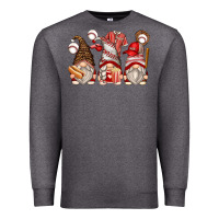 Charcoal Heather baseball gnomes Premium Sweatshirt - Zillion Design Studio