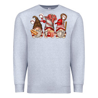 Heather Grey baseball gnomes Premium Sweatshirt - Zillion Design Studio