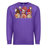 Purple baseball gnomes Premium Sweatshirt - Zillion Design Studio