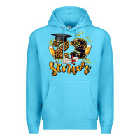 Ocean Blue 23 senıor wıth champagne Premium Hoodie - AdoDesignShop