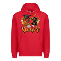 Red 23 senıor wıth champagne Premium Hoodie - AdoDesignShop