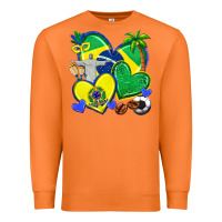 Carrot brazil hearts Premium Sweatshirt - texasbilliewilder