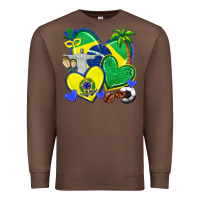 Chestnut brazil hearts Premium Sweatshirt - texasbilliewilder