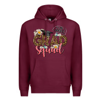 Burgundy grad squad Premium Hoodie - AdoDesignShop