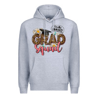 Heather Grey grad squad Premium Hoodie - AdoDesignShop