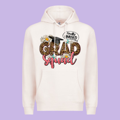 Grad Squad Premium Hoodie Designed By Adodesignshop