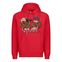 Red grad squad Premium Hoodie - AdoDesignShop
