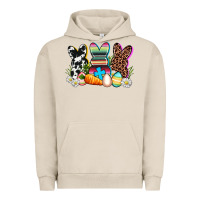 Pigment French Oak western rabbits Urban Hoodie - AdoDesignShop