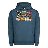 Pigment Midnight Navy western rabbits Urban Hoodie - AdoDesignShop