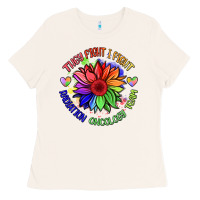 Bone oncology team sunflower malia Ladies Tee - BarkalooDesign