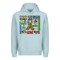 Blue Mist autism awareness Premium Hoodie - JahusDesignShop