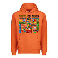 Carrot autism awareness Premium Hoodie - JahusDesignShop