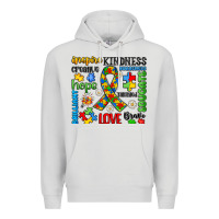 Dove Grey autism awareness Premium Hoodie - JahusDesignShop