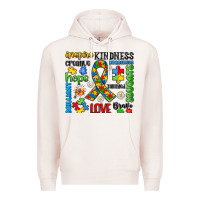 Pale Pink autism awareness Premium Hoodie - JahusDesignShop