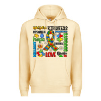 Pina Colada autism awareness Premium Hoodie - JahusDesignShop
