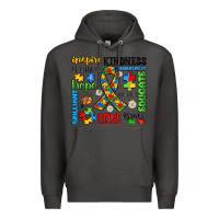 Smoke autism awareness Premium Hoodie - JahusDesignShop