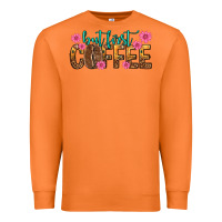 Carrot but first coffee Premium Sweatshirt - texasbilliewilder