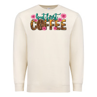 Sandshell but first coffee Premium Sweatshirt - texasbilliewilder