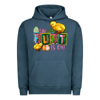 Pigment Midnight Navy the hunt is on Urban Hoodie - AdoDesignShop