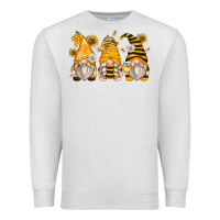 Oatmeal Heather bumble bee gnomes Premium Sweatshirt - Zillion Design Studio