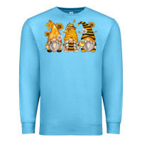 Ocean Blue bumble bee gnomes Premium Sweatshirt - Zillion Design Studio