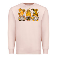 Pale Pink bumble bee gnomes Premium Sweatshirt - Zillion Design Studio