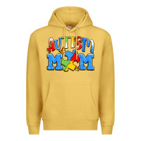 Antique Gold autism mom Premium Hoodie - JahusDesignShop
