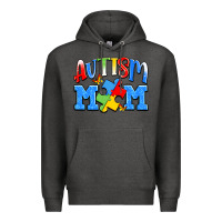 Charcoal Heather autism mom Premium Hoodie - JahusDesignShop