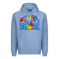 Colony Blue autism mom Premium Hoodie - JahusDesignShop