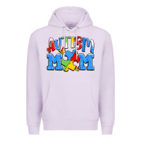 Lilac autism mom Premium Hoodie - JahusDesignShop