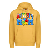 Mustard autism mom Premium Hoodie - JahusDesignShop