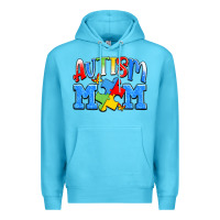 Ocean Blue autism mom Premium Hoodie - JahusDesignShop