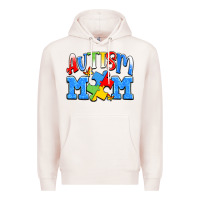 Pale Pink autism mom Premium Hoodie - JahusDesignShop