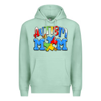 Seafoam autism mom Premium Hoodie - JahusDesignShop
