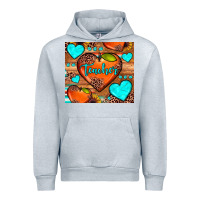 Heather Grey teacher hearts Urban Hoodie - JahusDesignShop
