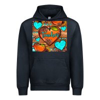 Navy teacher hearts Urban Hoodie - JahusDesignShop